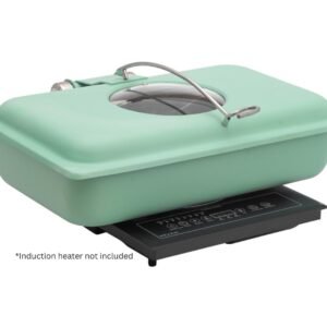 Rectangular Dish Glass Window - Induction Base