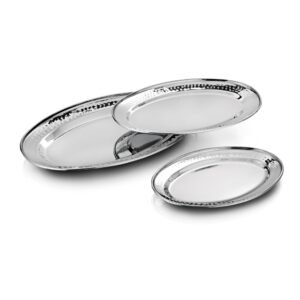 Oval Platter - Beaded