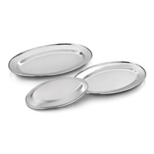 Oval Platter - Beaded