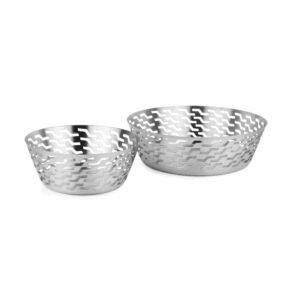 Round Bread Basket - Zigzag Hole