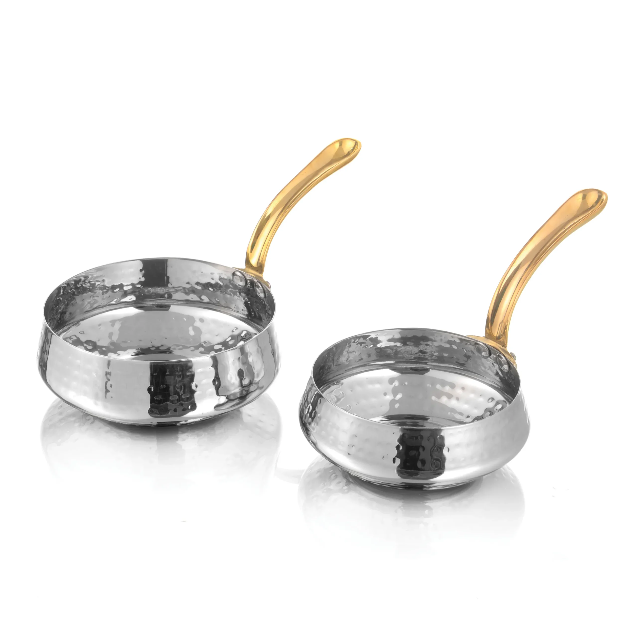 Belly Pan - Golden Handle