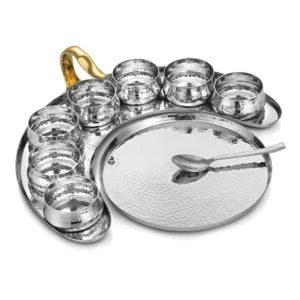 Majestic Thali Set Small (10 Pcs Set)