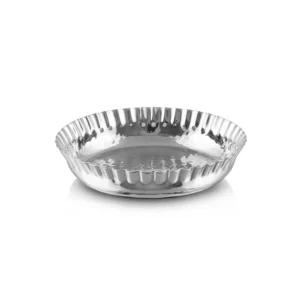 Mini Round Chat Bowl – Stainless Steel Hammer