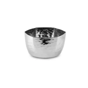 Octagonal Sabzi Katori – Stainless Steel Hammer