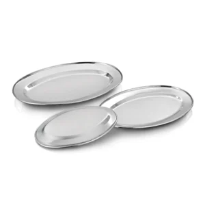 Oval Platter – Beaded