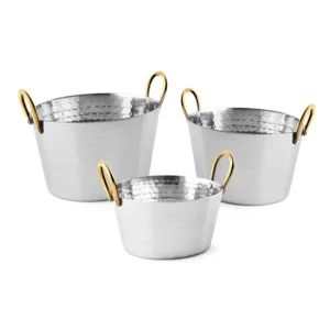 Oval Tub – Brass Handle