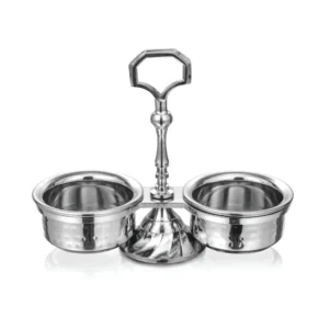 Pickle Dish Casting - 2 Comp't – Stainless Steel Hammer