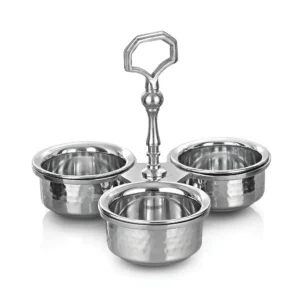 Pickle Dish Casting - 3 Comp't – Stainless Steel Hammer