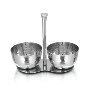 Pickle Dish Conical - 2 Comp't – Stainless Steel Hammer
