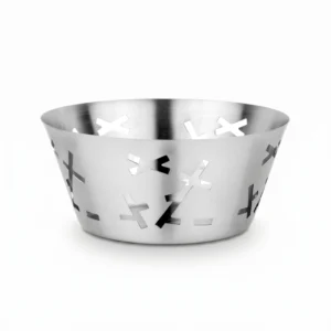 Round Bread Basket - Star Hole – Stainless Steel Mirror