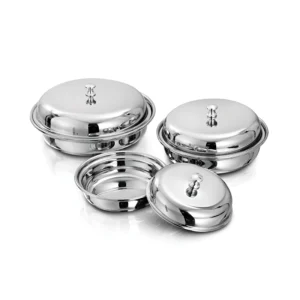 Round Dish with Lid – Premium