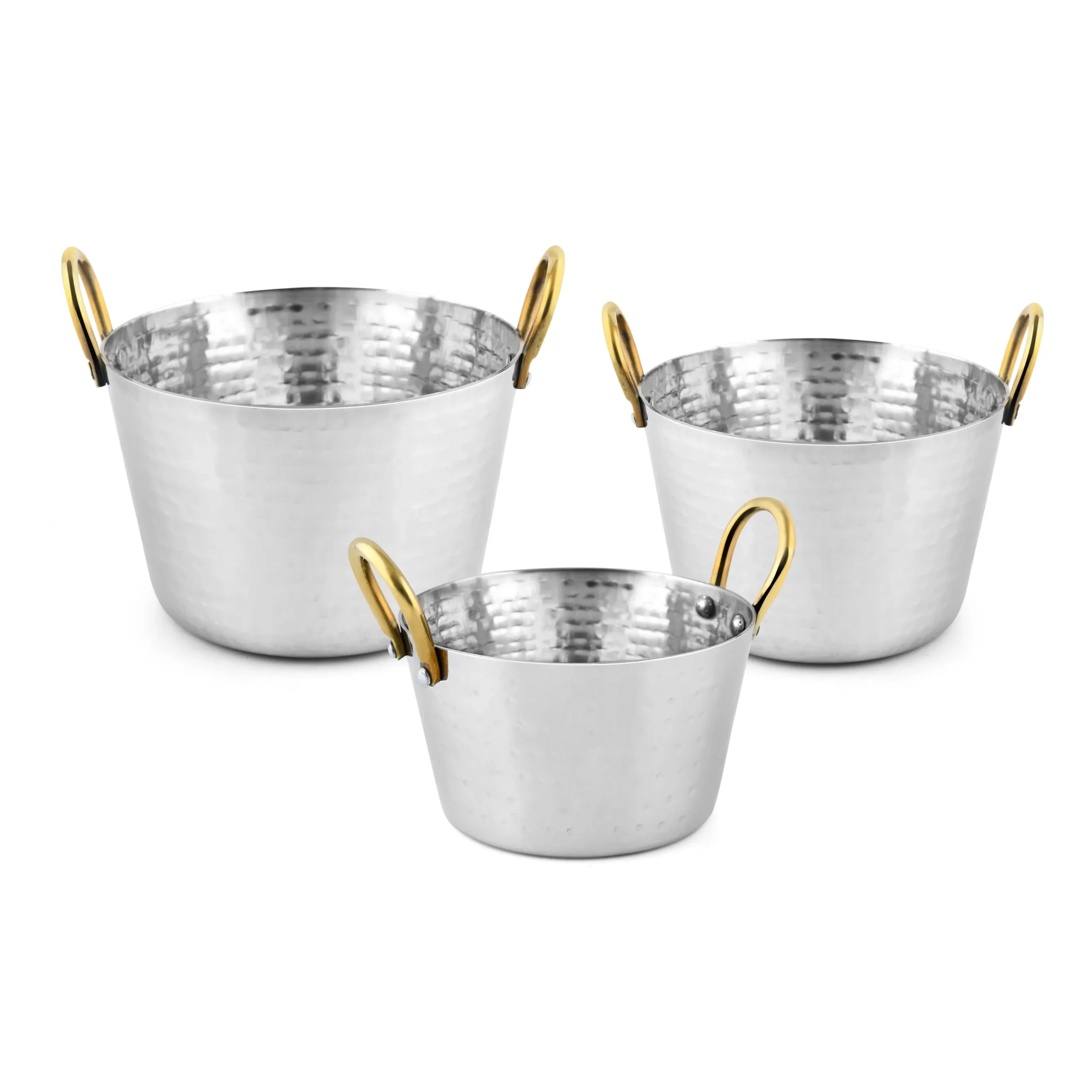 Round Tub - Brass Handle