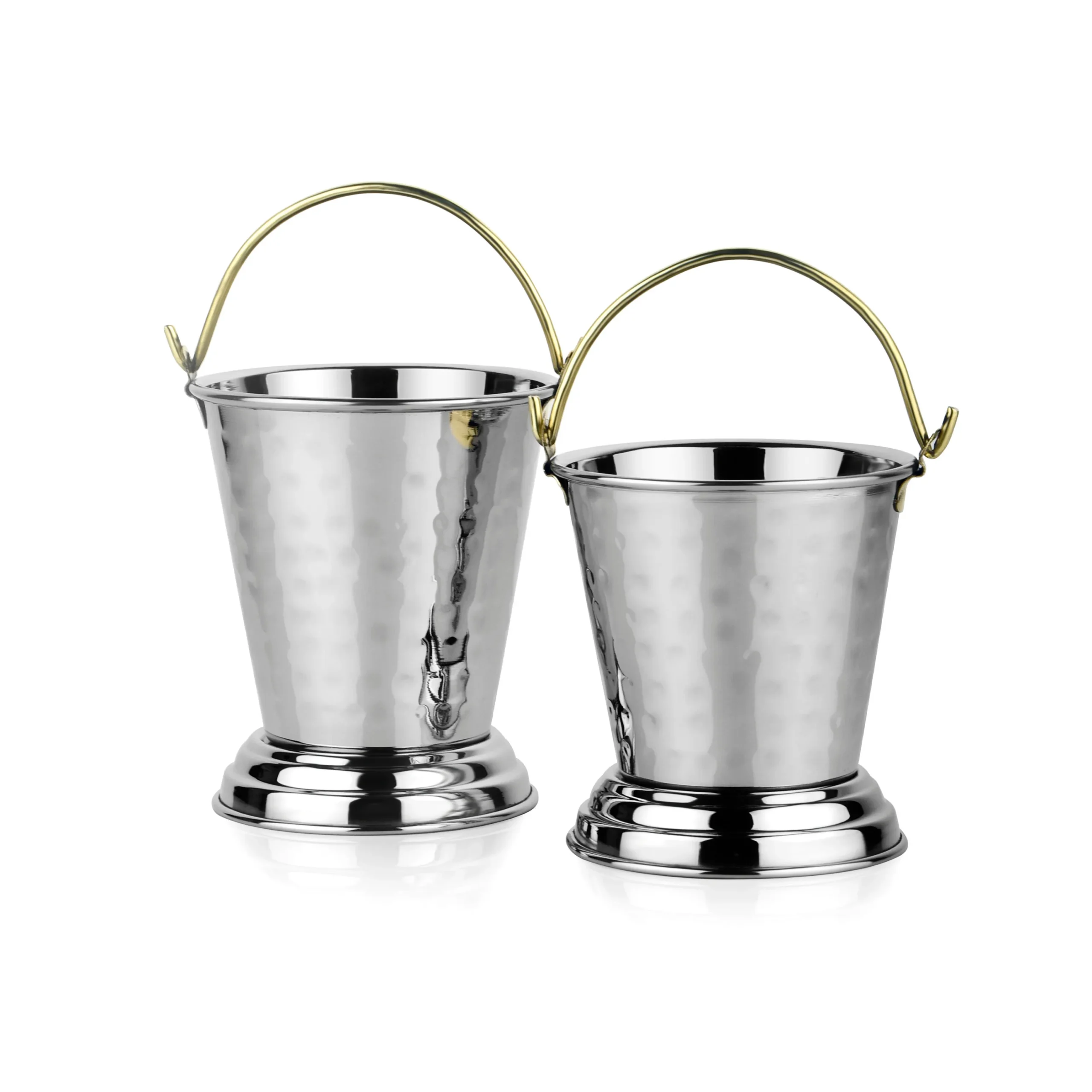 Serving Bucket - Golden Handle