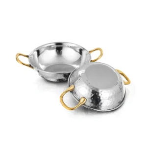Serving Karahi – Welded Brass Handle