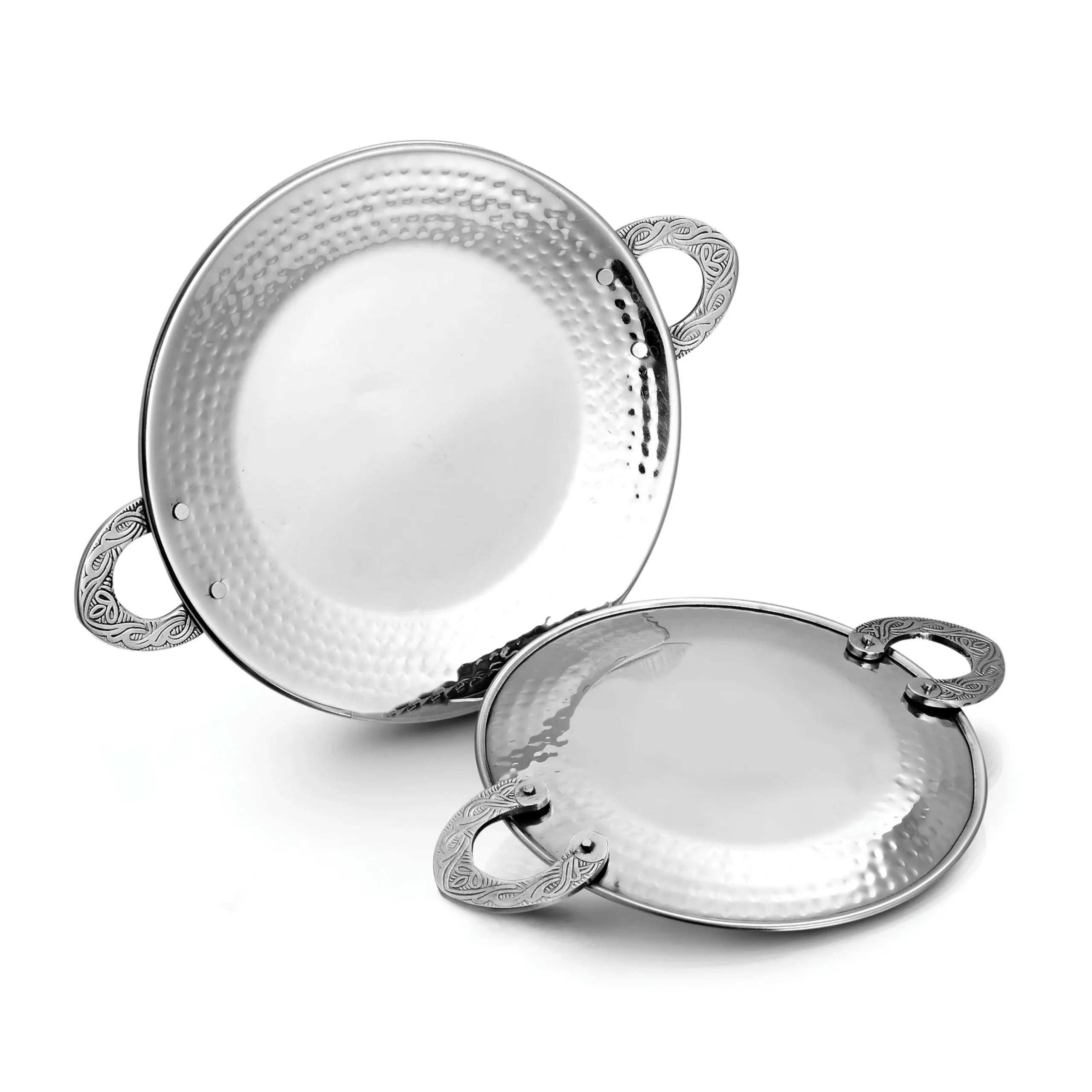 Serving Tawa - Emboss Handle