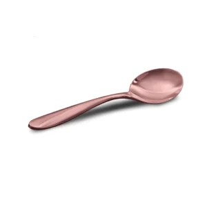 Soup Spoon – Rose Gold PVD Hammer