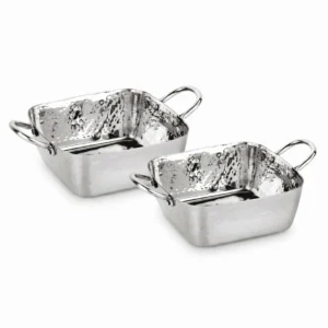 Square Deep Pan – Stainless Steel Hammer