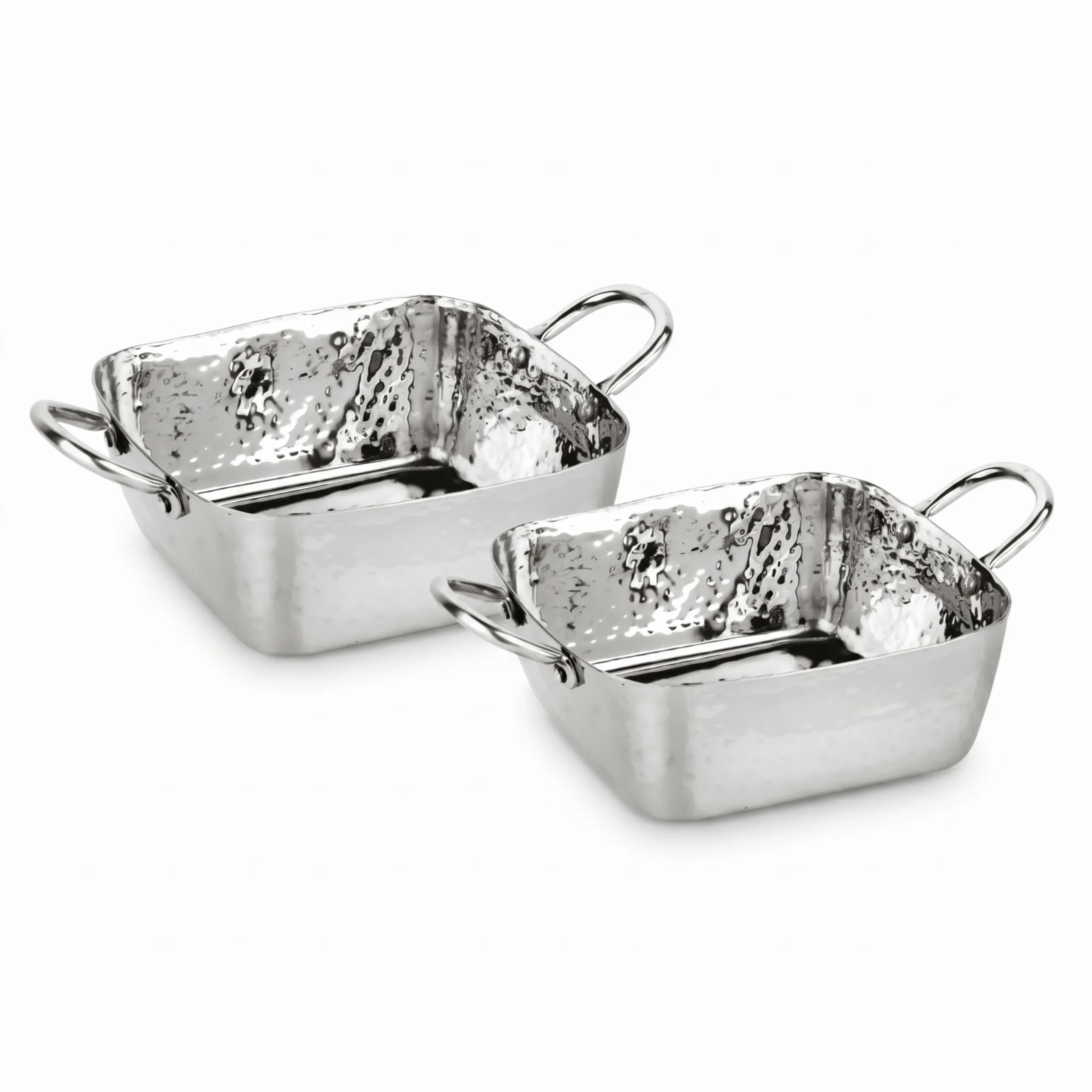 Square Deep Pan - Ss Handle
