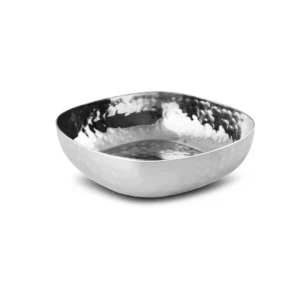 Square Halwa Plate – Stainless Steel Hammer