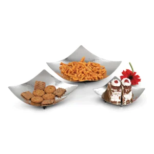 Square Platter with Legs