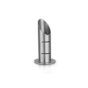 Straw Holder - Slotted – Stainless Steel Matt