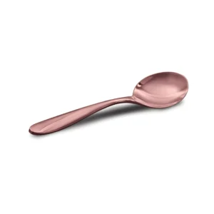 Table Spoon – Rose Gold PVD Hammer