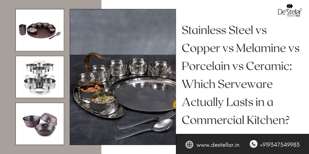 Stainless Steel vs Copper vs Melamine vs Porcelain vs Ceramic