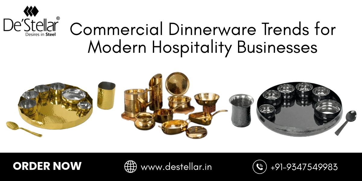 Commercial Dinnerware Trends for Modern Hospitality Businesses