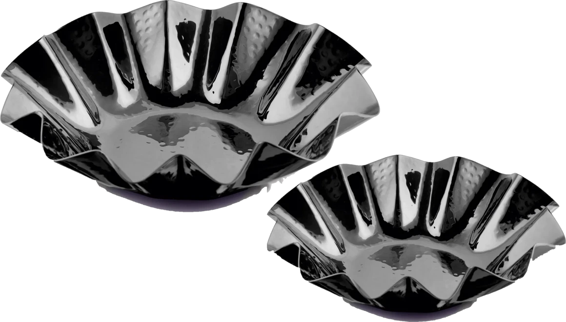 Display Platter Round Deep – Gun Metal PVD