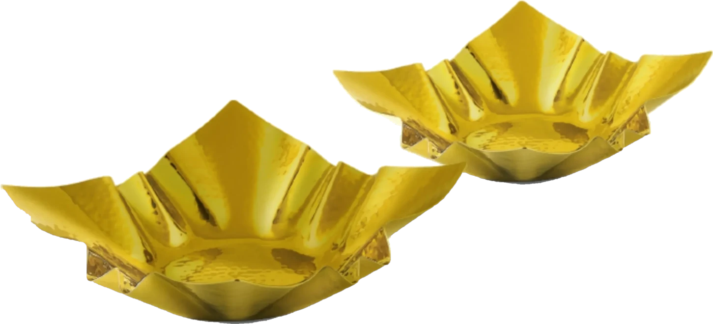 Display Platter Square – Gold PVD