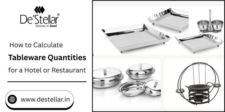 Tableware Quantities for a Hotel or Restaurant