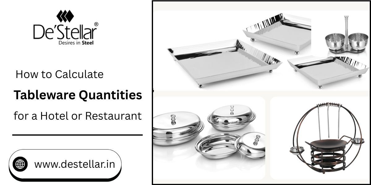 Tableware Quantities for a Hotel or Restaurant