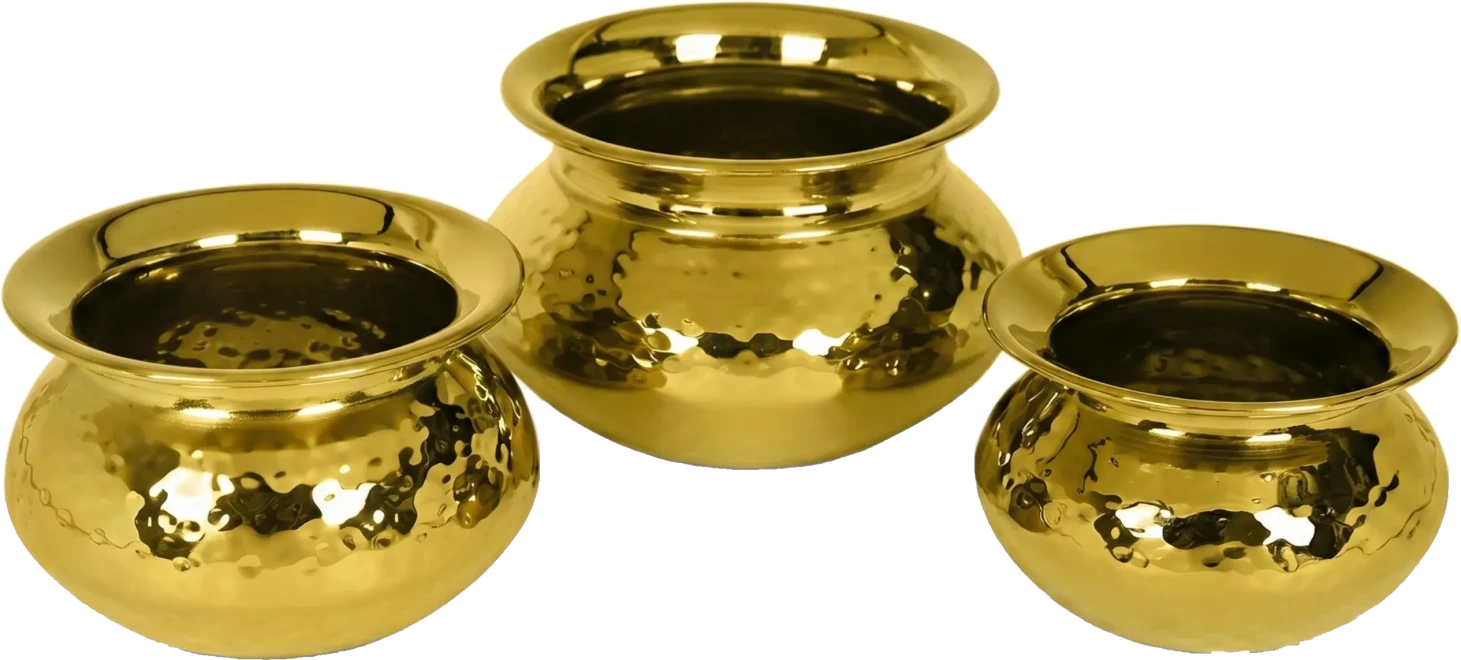 Punjabi Handi Premium SW – Hammer, Gold PVD