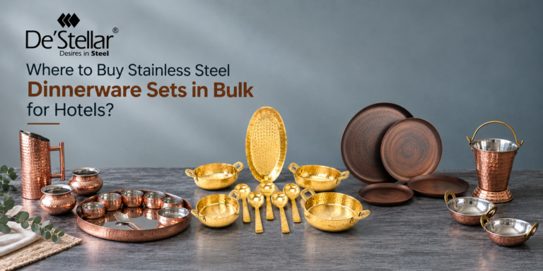 Buy Stainless Steel Dinnerware Sets in Bulk